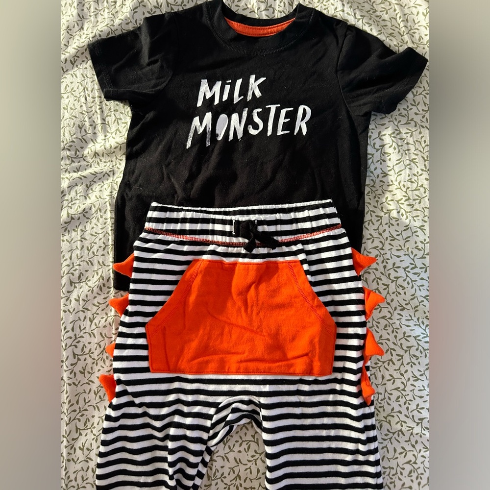 Cat and jack milk monster 👹 outfit